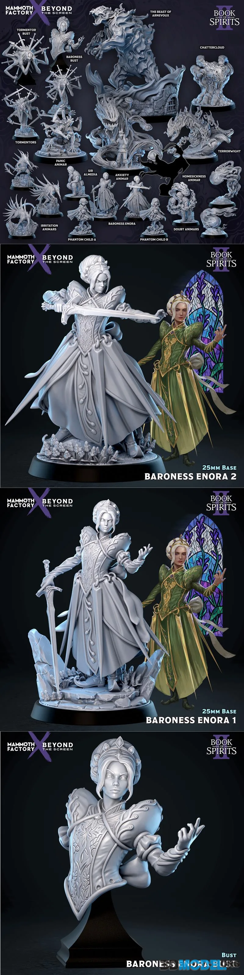 Mammoth Factory Miniatures July 2026 – Printable