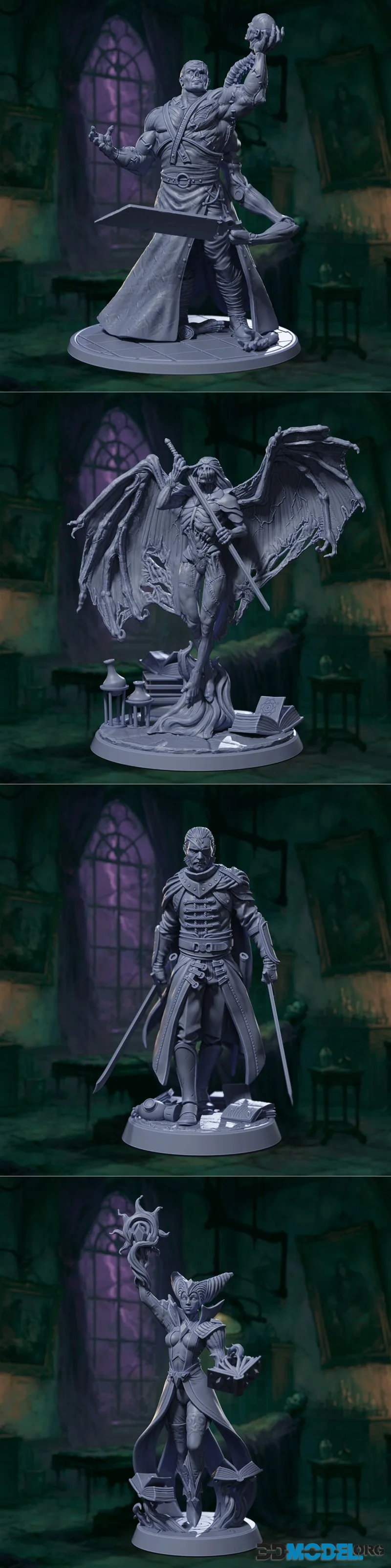 Claymore Miniatures August 2026 – Printable