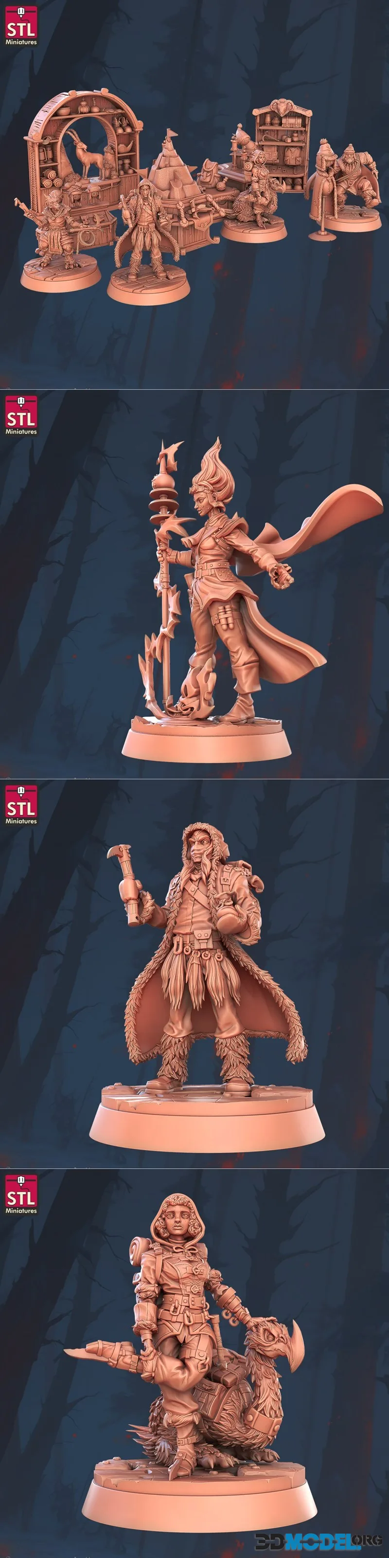 STL Miniatures May 2026 – Printable