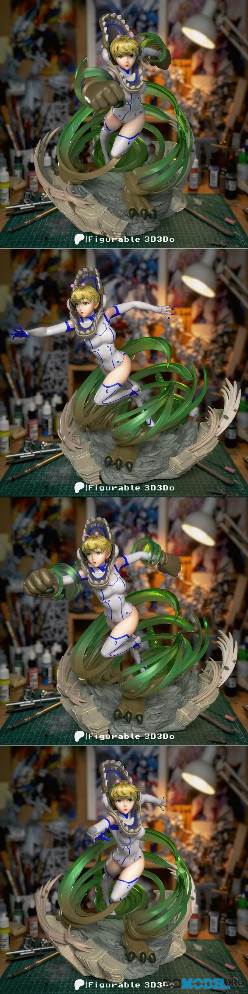 Figurable 3D3DO -  Dandadan - Vamola – Printable