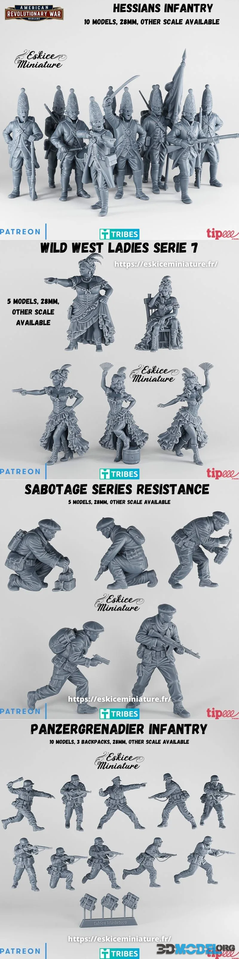 Eskice Miniature April 2026 – Printable