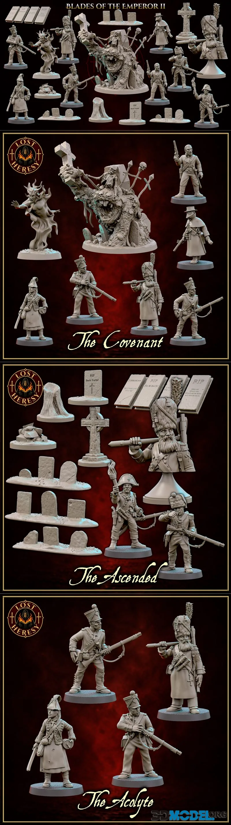 Lost Heresy Miniatures August 2026 – Printable