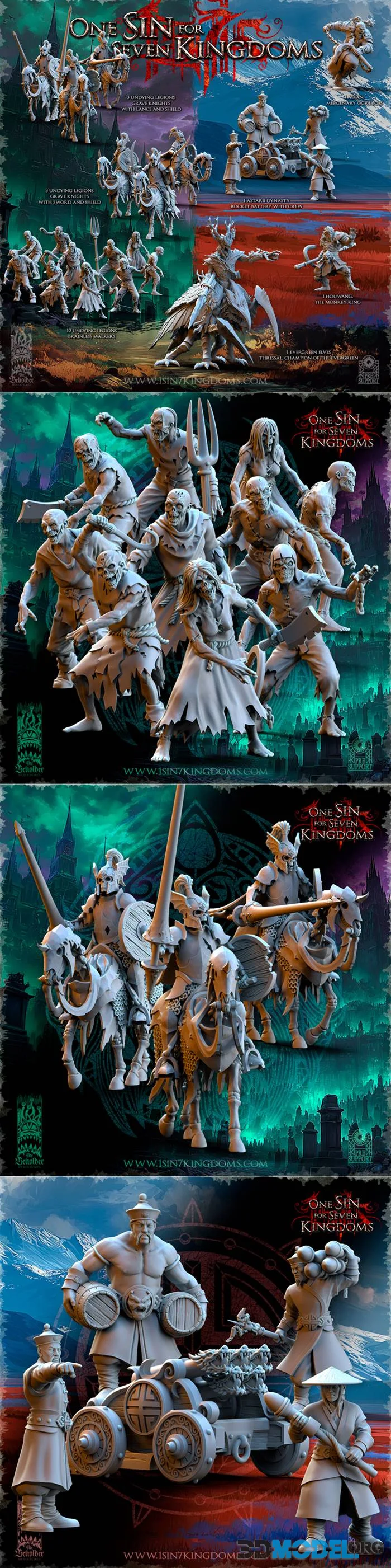 The Beholder Miniatures April 2026 – Printable