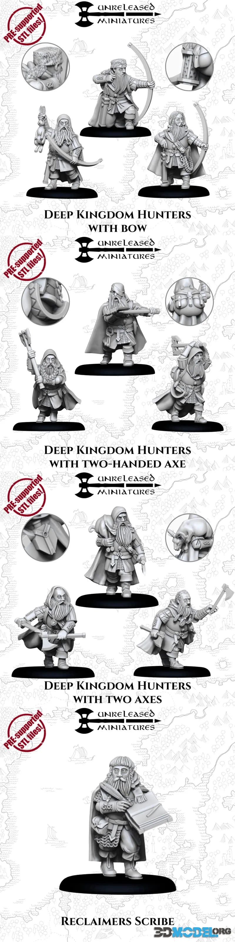 Unreleased Miniatures July 2026 – Printable