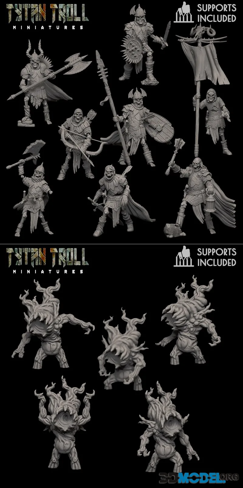 TytanTroll Miniatures May 2026 – Printable