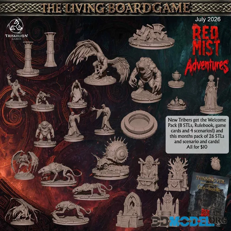 Triskelion Games July 2026 – Printable