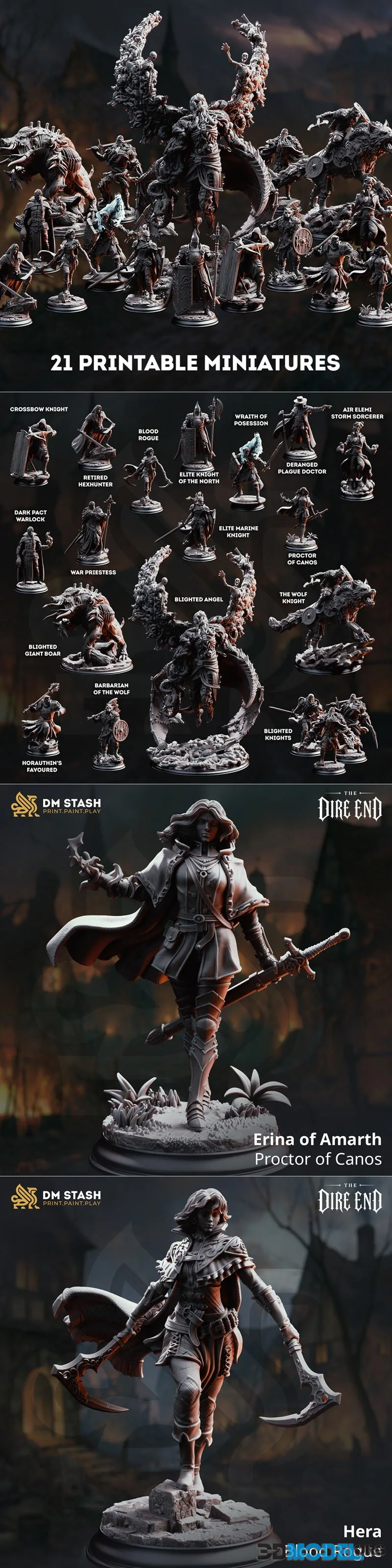 DM Stash - The Dire End July 2026 – Printable