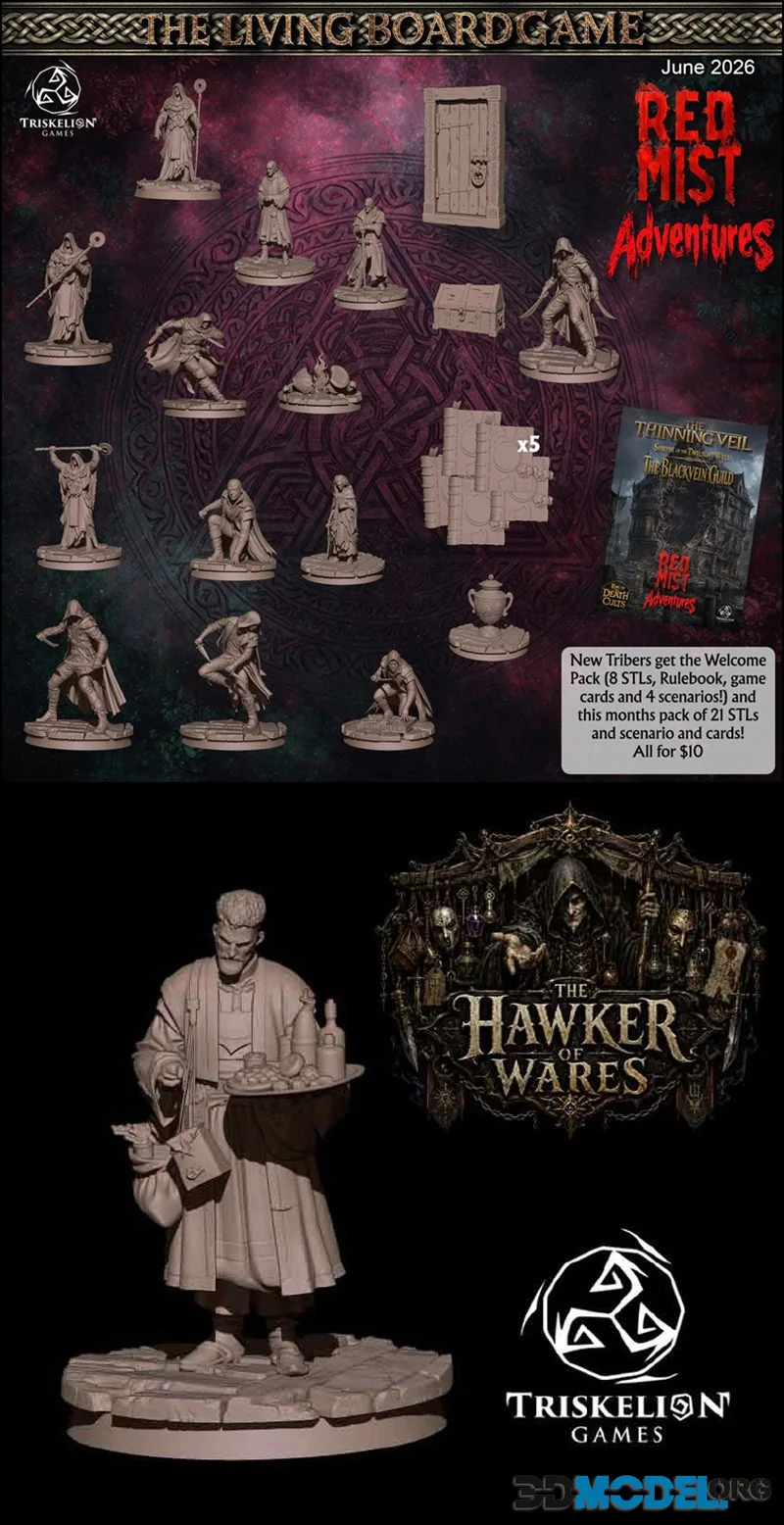 Triskelion Games June 2026 – Printable
