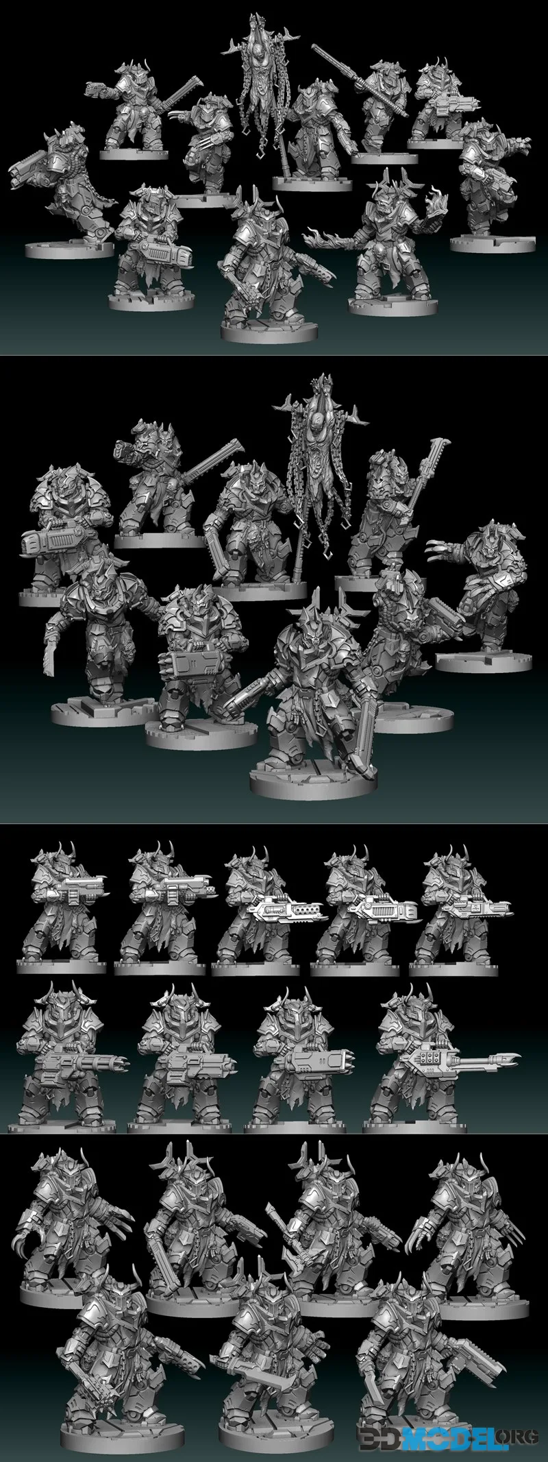 Puppetswar Miniatures July 2026 – Printable