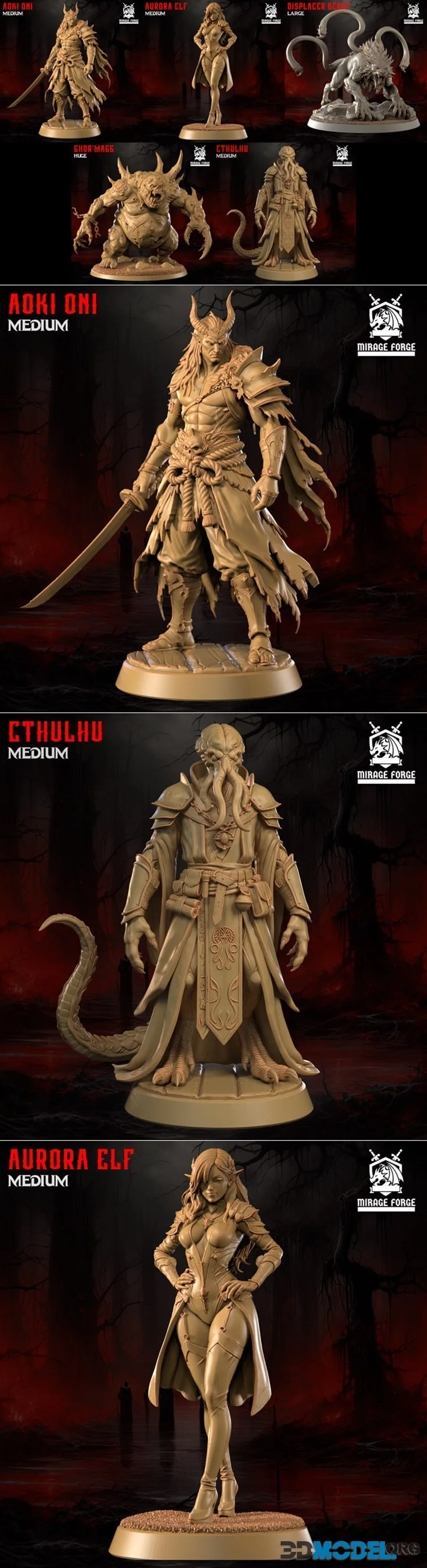 Mirage Forge Miniatures June 2026 – Printable