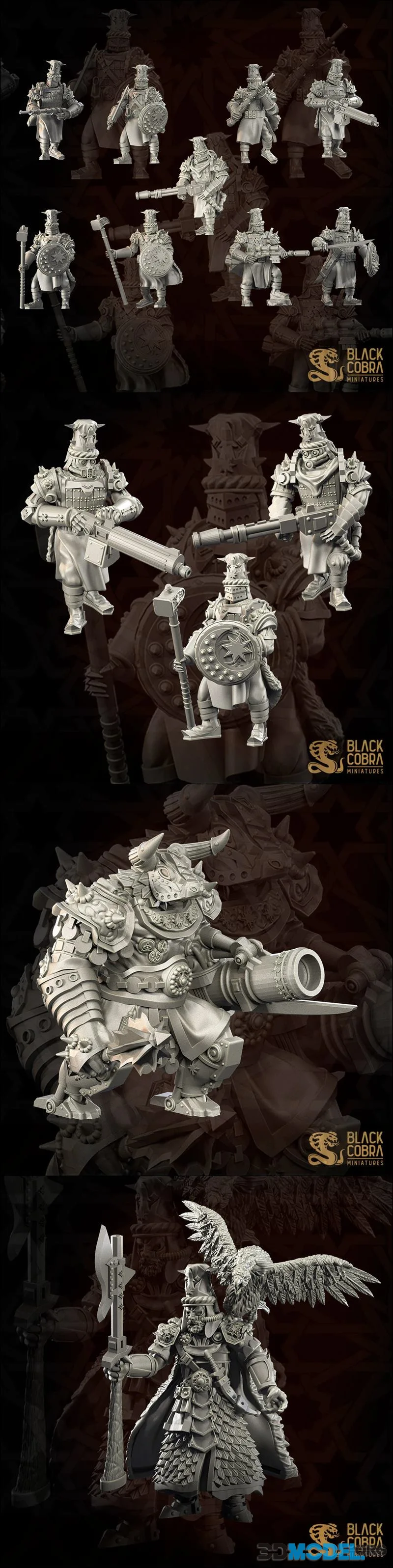 BlackCobraMiniatures May 2026 – Printable