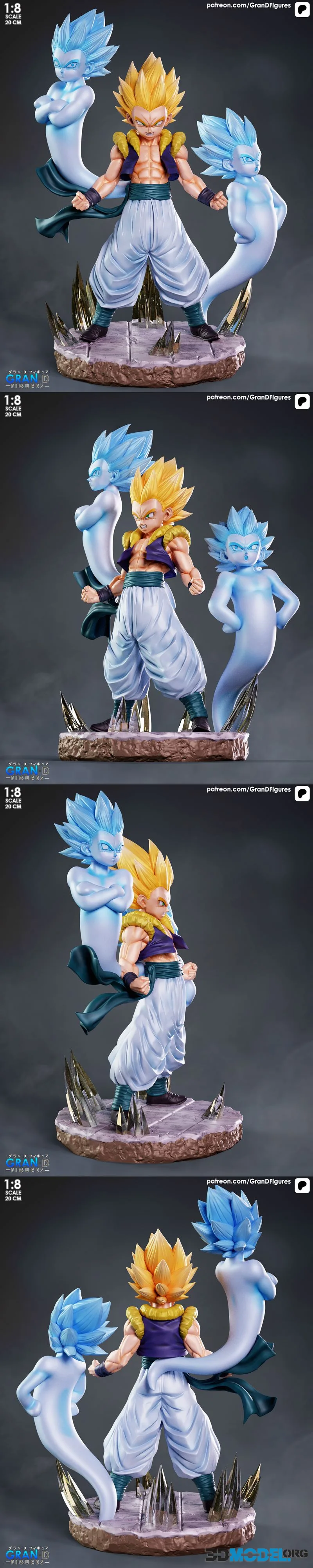 Gran D. Figures - Gotenks – Printable