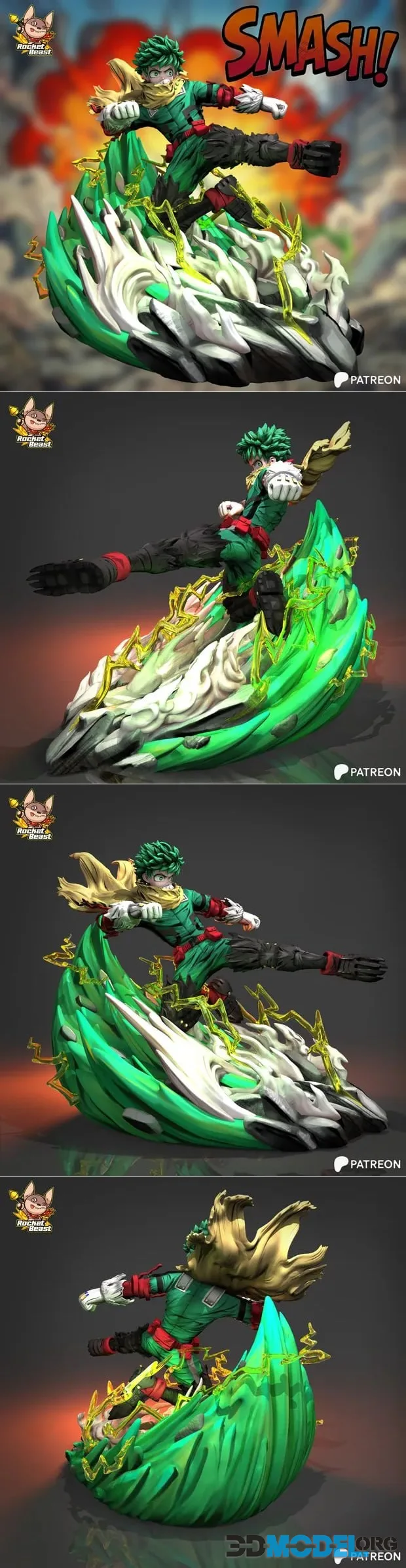 Deku - Rocket Beast – Printable
