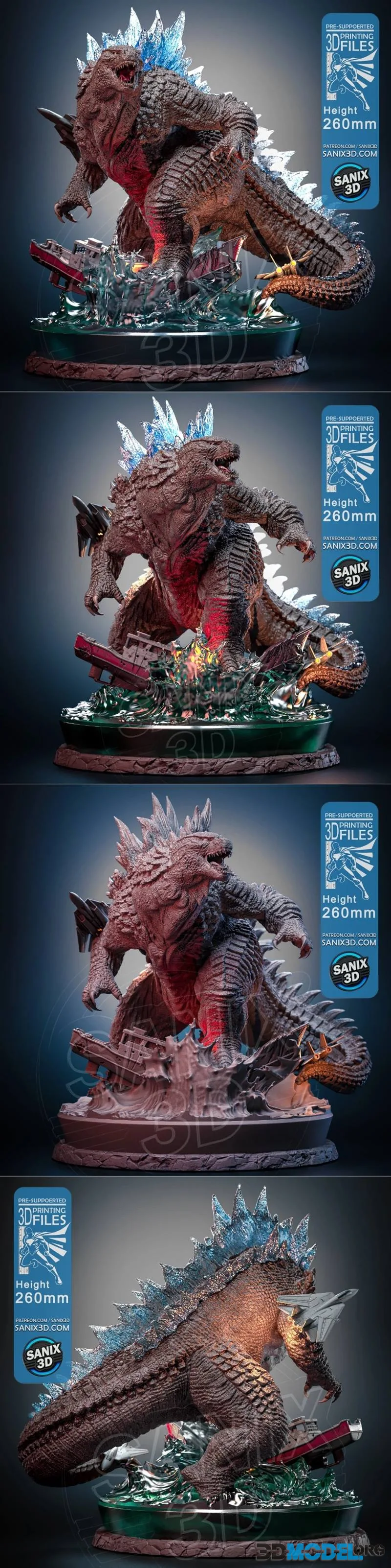Sanix - Godzilla – Printable