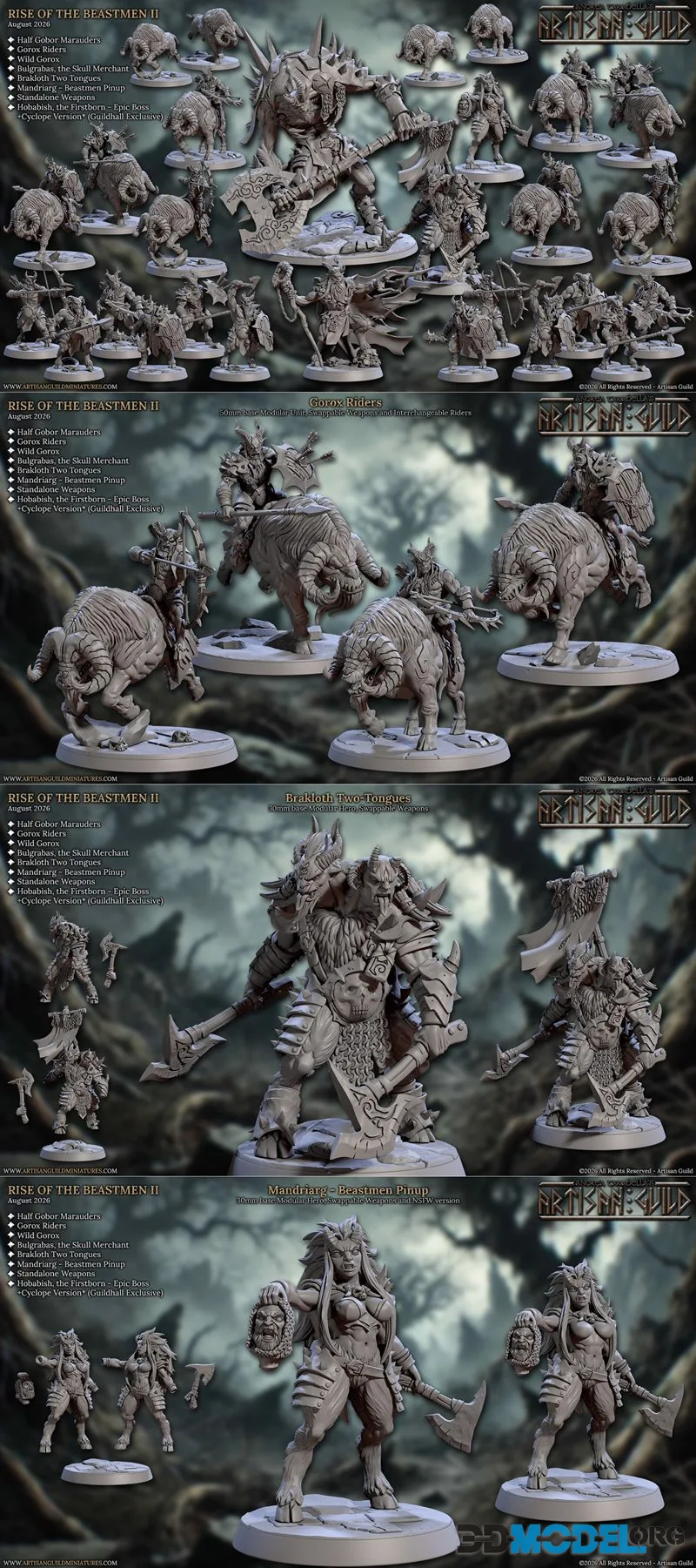 Artisan Guild August 2026 – Printable