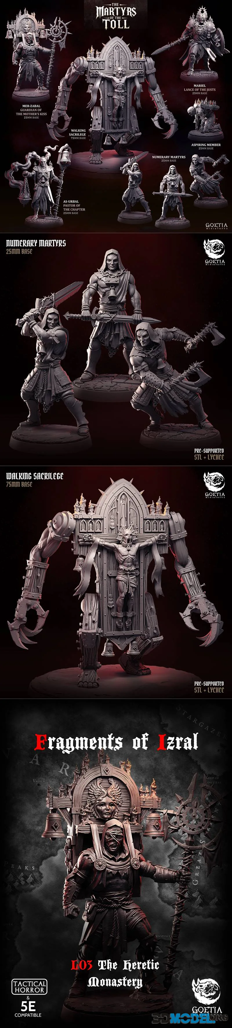 Goetia Miniatures June 2026 – Printable