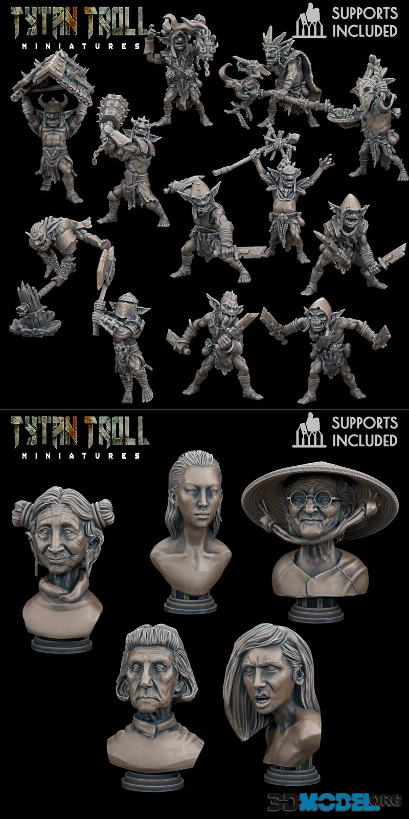 TytanTroll Miniatures July 2026 – Printable