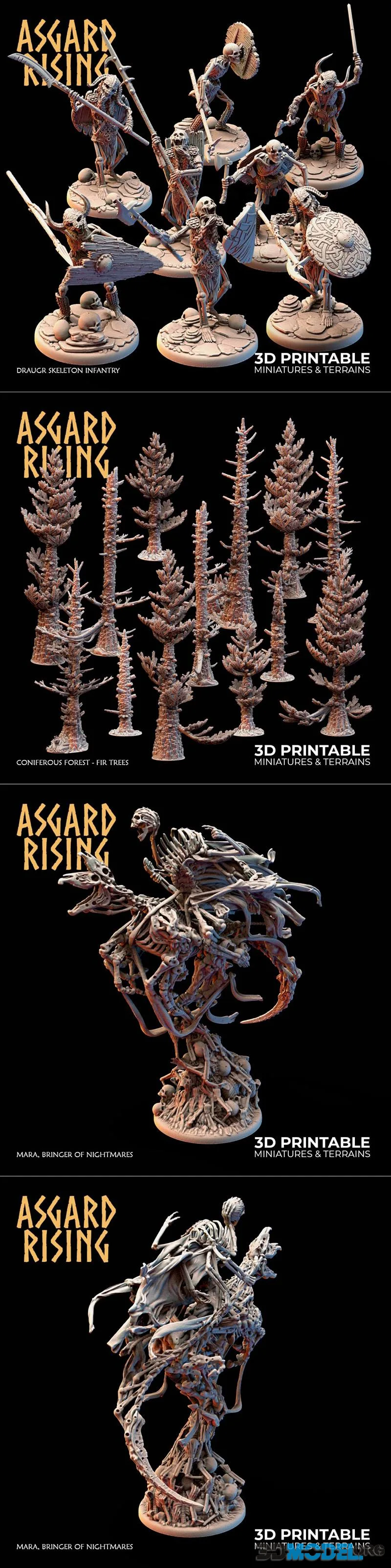 Asgard Rising Miniatures June 2026 – Printable