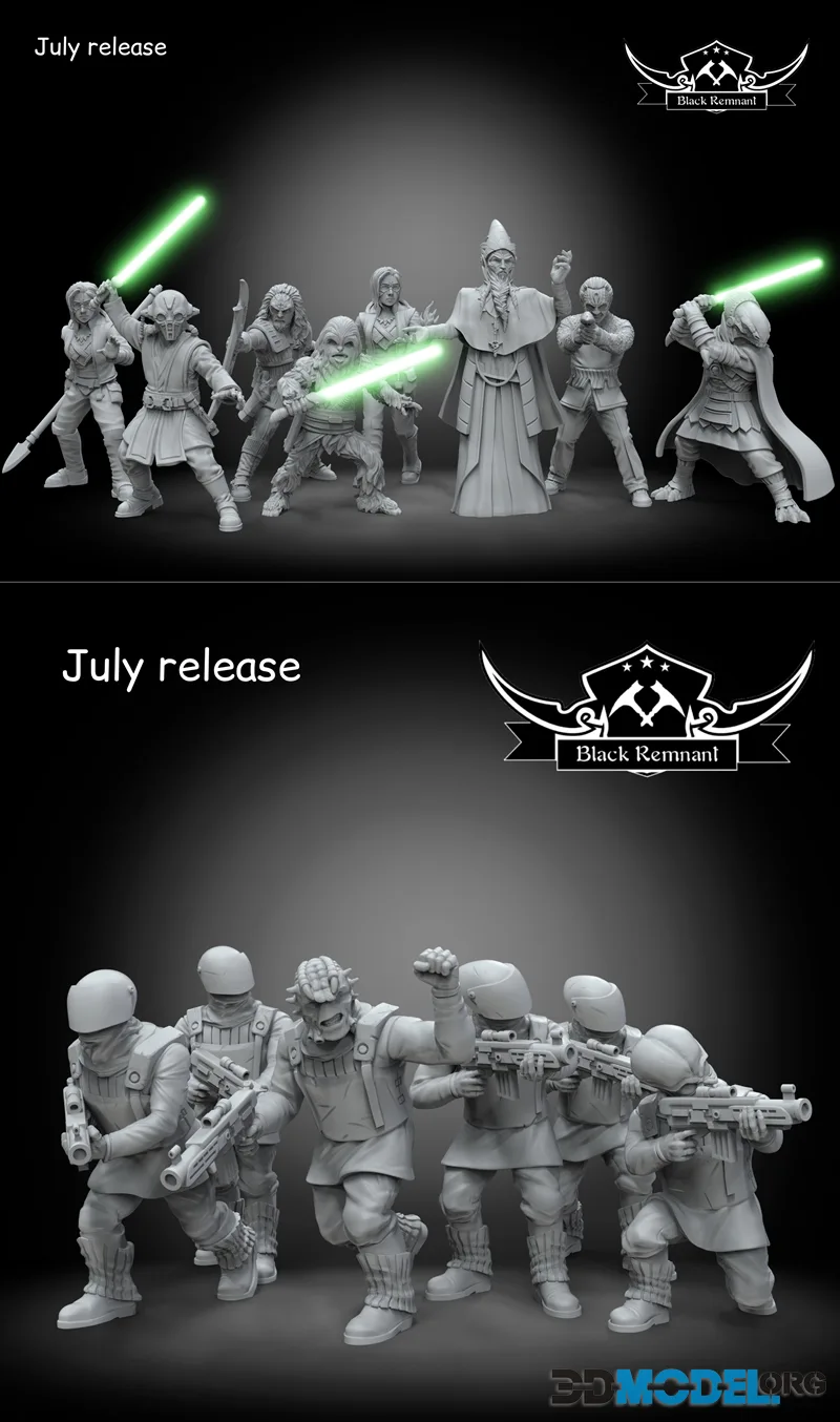 Black Remnant - SciFi July 2026 – Printable