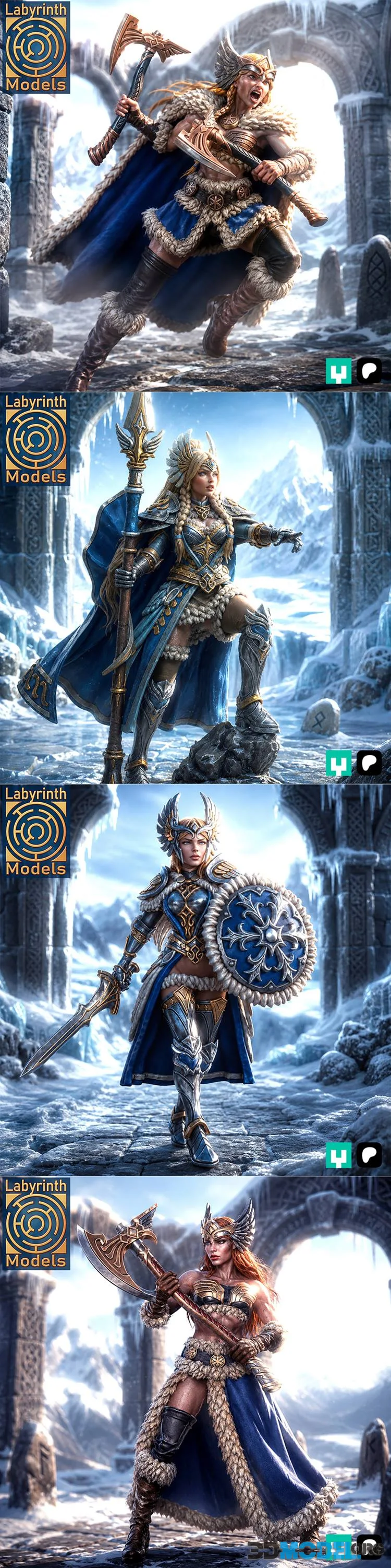 Labyrinth Models June 2026 – Printable