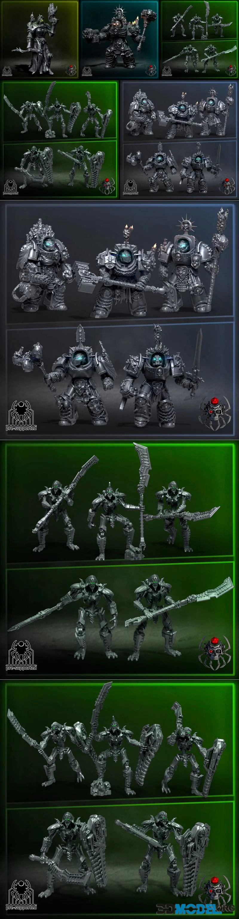 Eight Legs Miniatures March 2026 – Printable