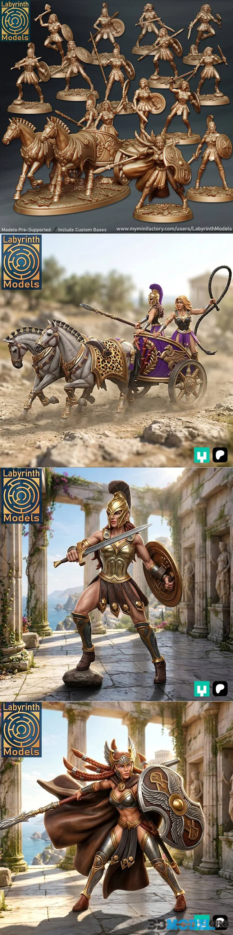 Labyrinth Models August 2026 – Printable