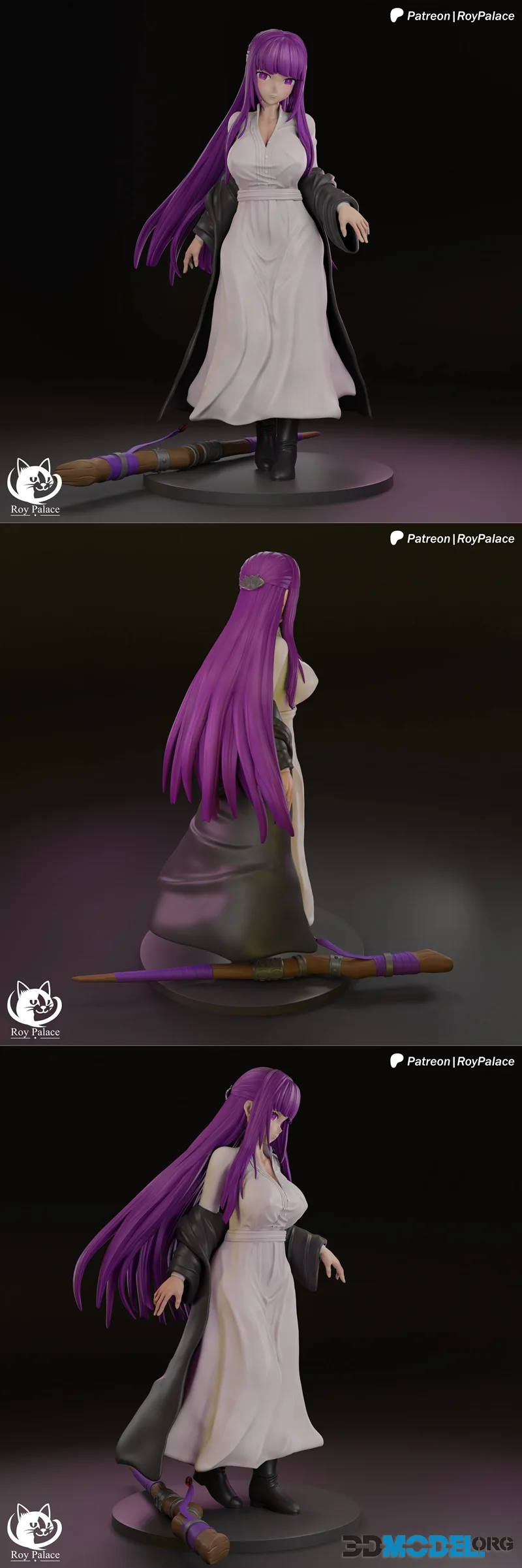 Fern - Sousou no frieren - Roy Palace – Printable