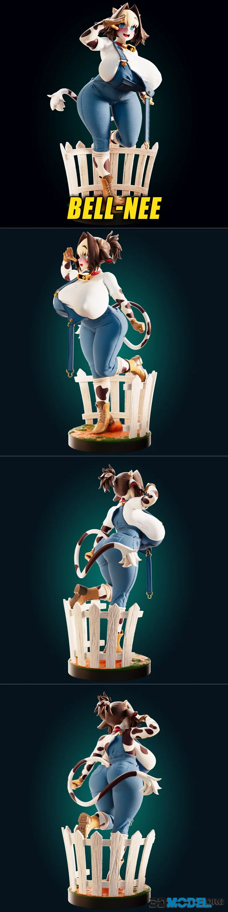 Officer Rhu - Bell Nee Cow Girl – Printable