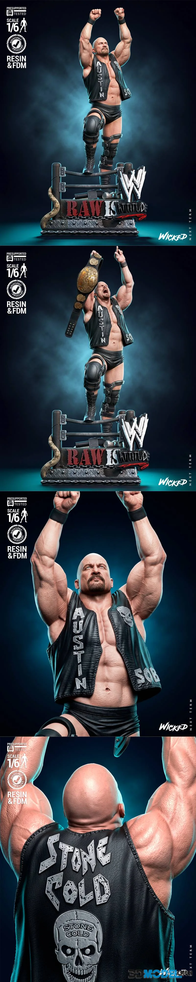 Wicked - Steve Austin – Printable