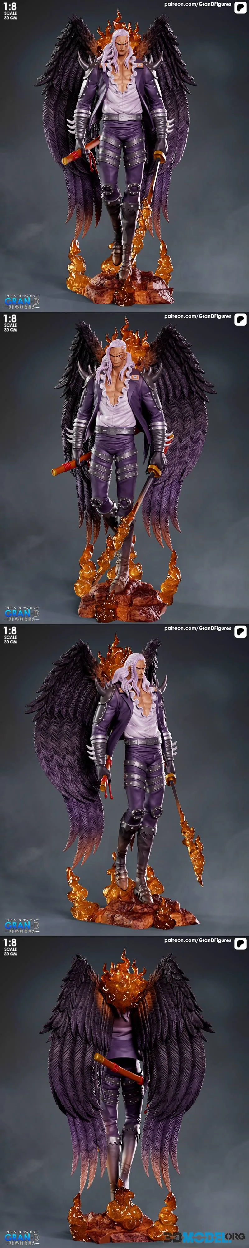 Gran D. Figures - King – Printable