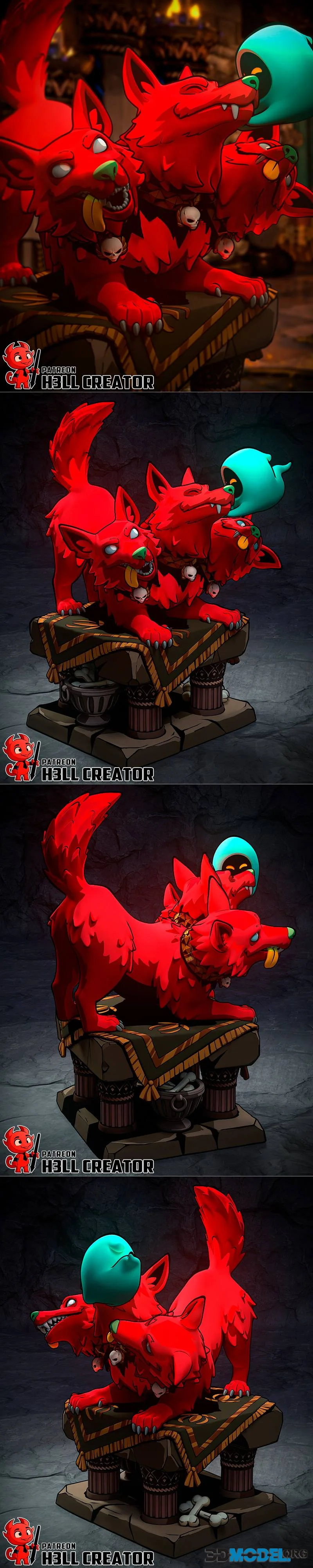 h3LL creator - Cerberus – Printable
