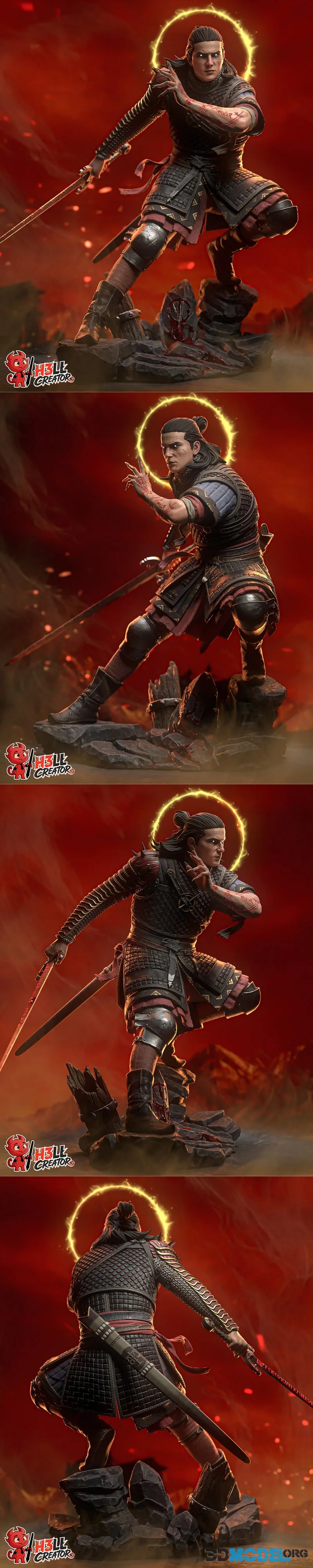 h3LL creator - Coen - The Blood of Dawnwalker – Printable