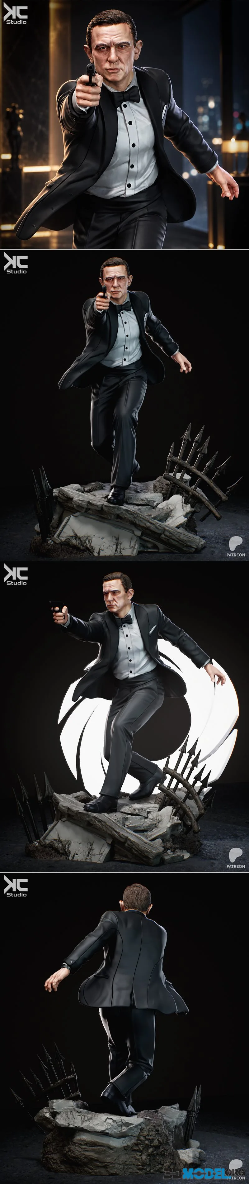 KcStudio - James Bond - 007 Fanart – Printable