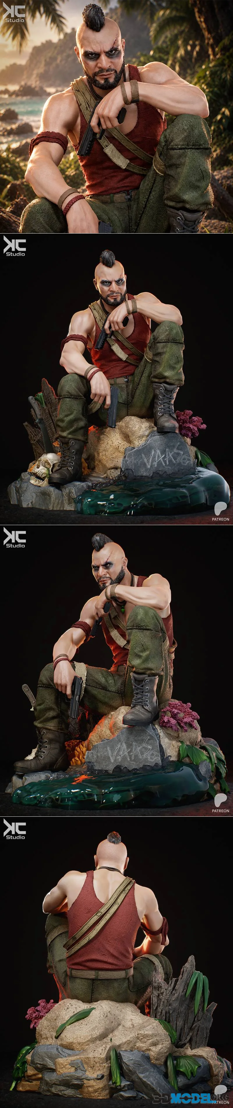 KcStudio - Vaas - Far Cry Fanart – Printable