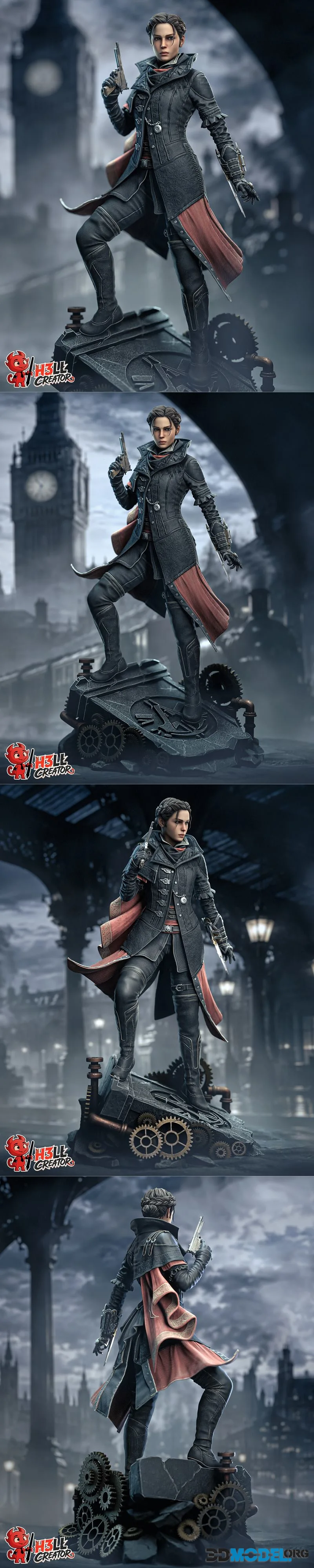 h3LL creator - Evie Frye (Assassin's Creed Syndicate) – Printable