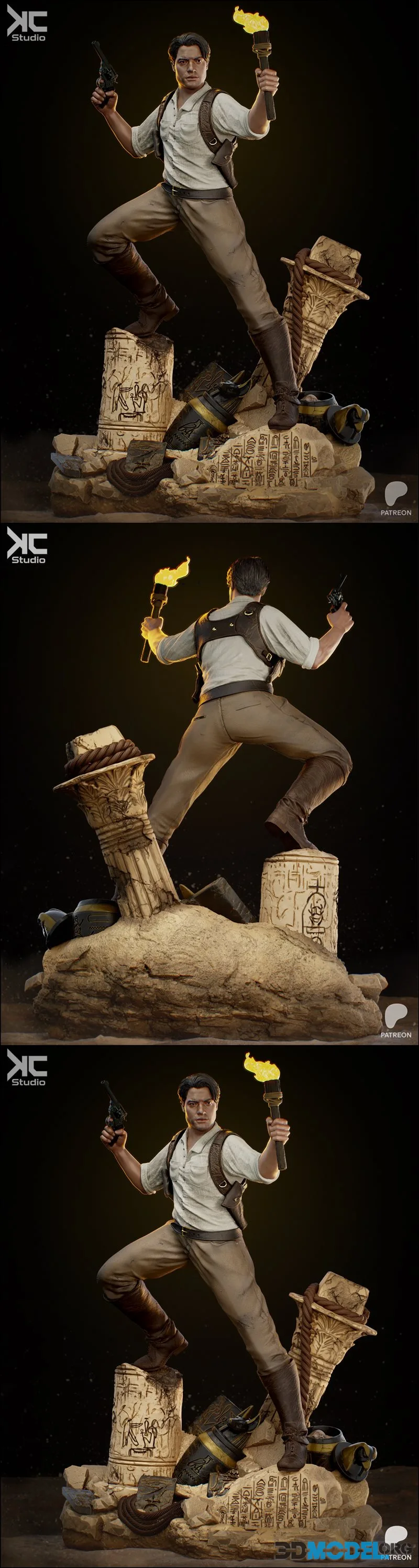 KcStudio - The Mummy - Rick O'Connell – Printable