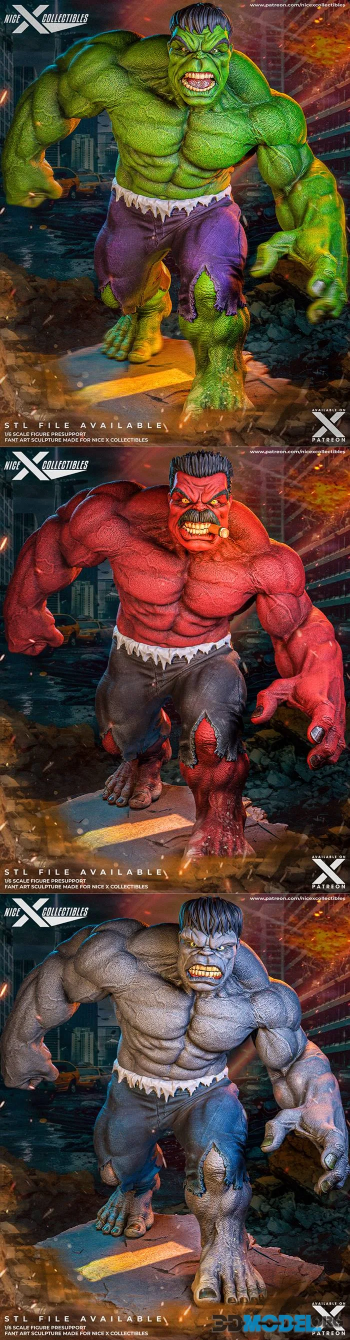 Nice X Collectibles - Hulk – Printable
