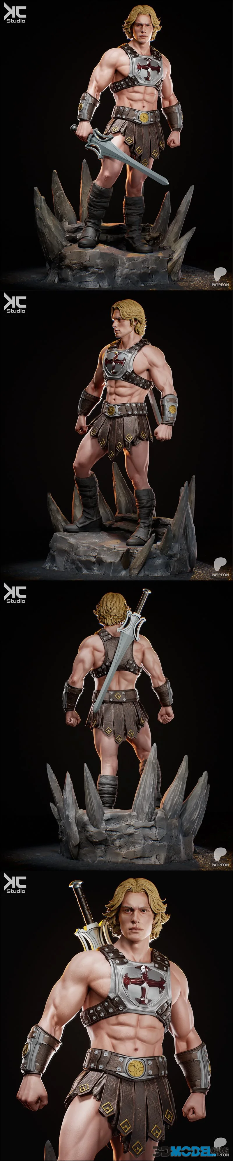 KcStudio - He-Man - Masters of The Universe – Printable