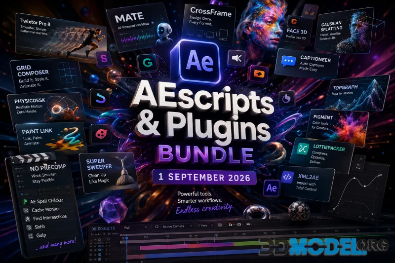 AEscripts & Plugins Bundle 1 September 2026