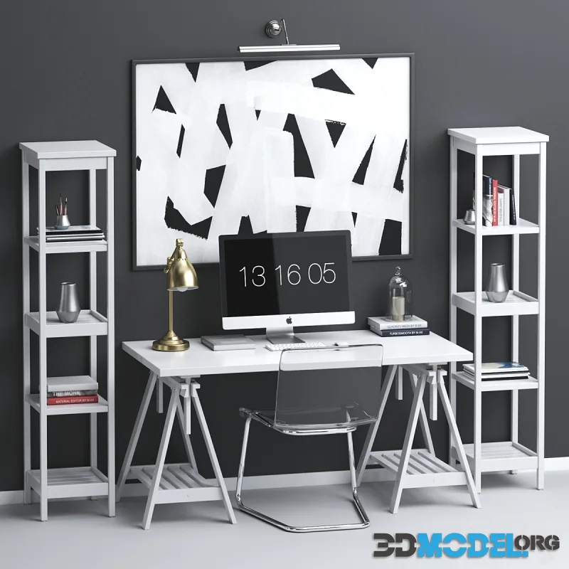 IKEA workplace set