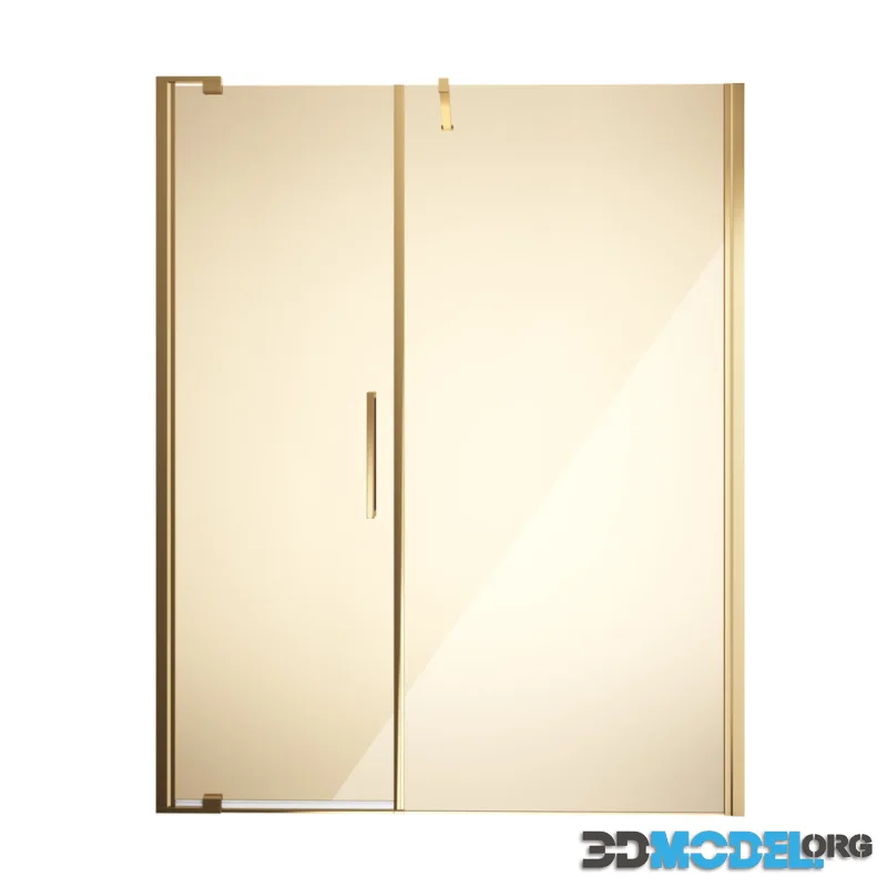 Slim Shower Cabin set by Disenia
