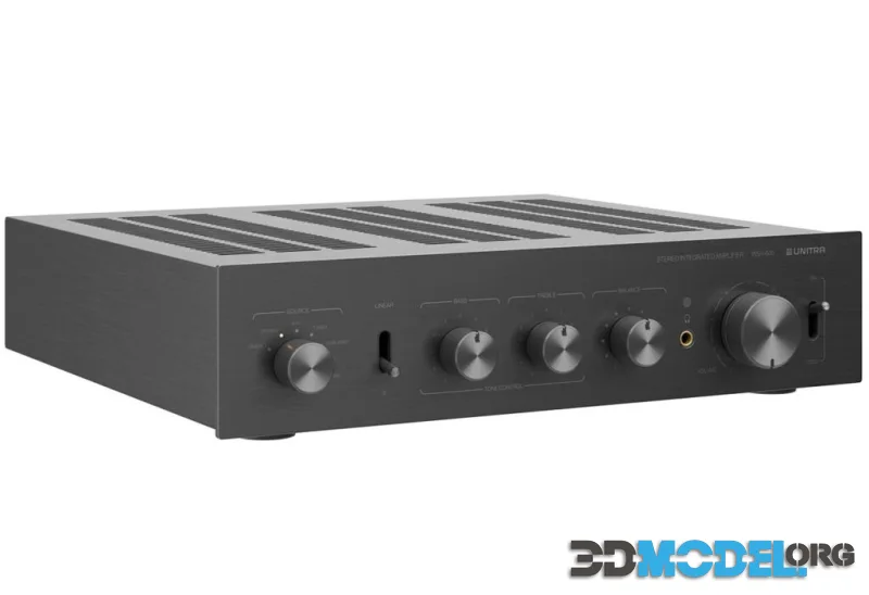 WSH 605 Integrated Stereo Amplifier Black by Unitra
