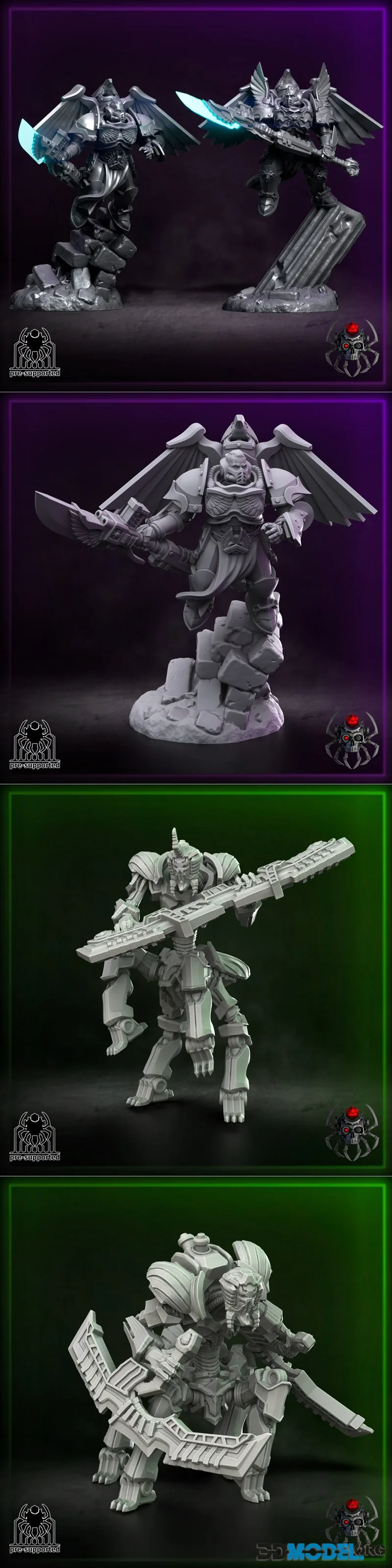Eight Legs Miniatures February 2026 – Printable