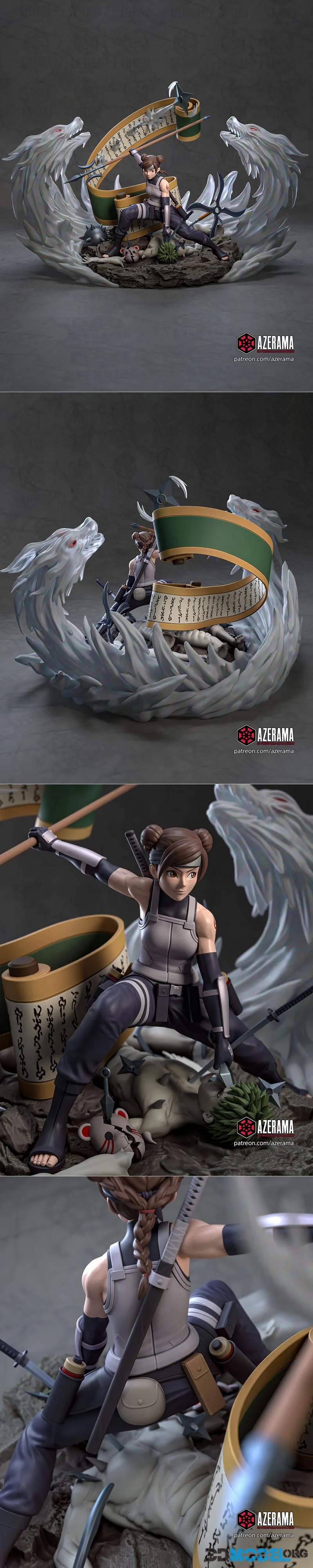 Azerama - Naruto - Tenten – Printable