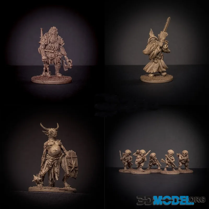 Knucklebones Miniatures June 2026 – Printable