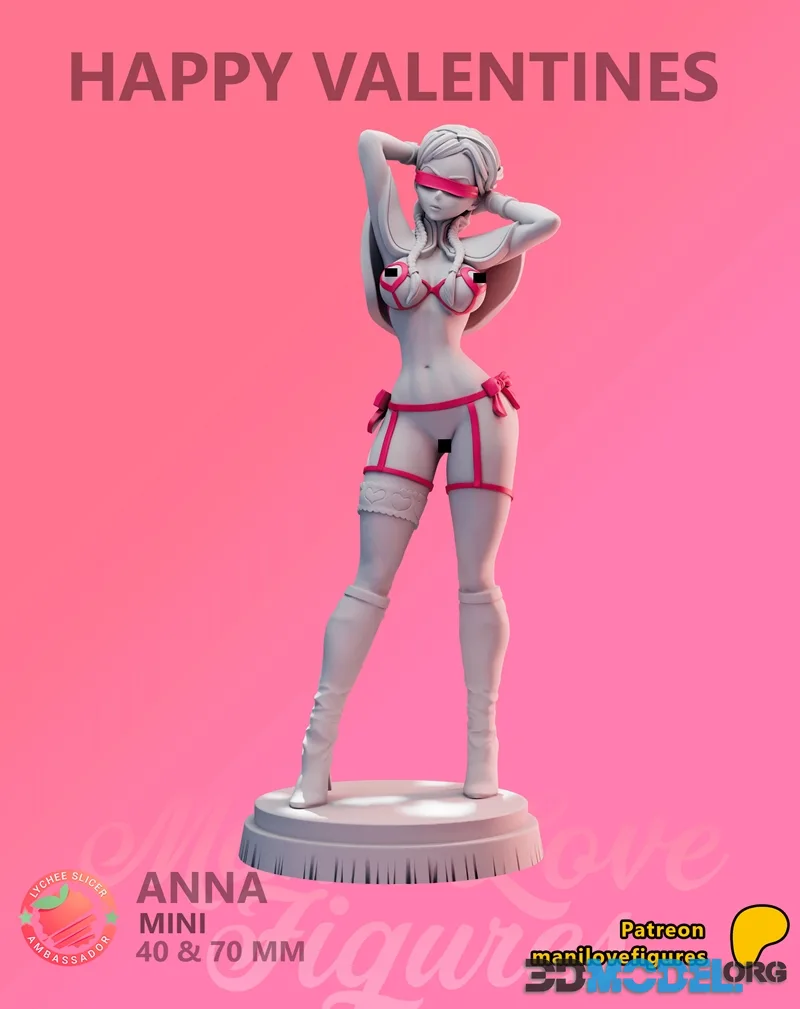 Man I Love Figures - Anna - Frozen – Printable