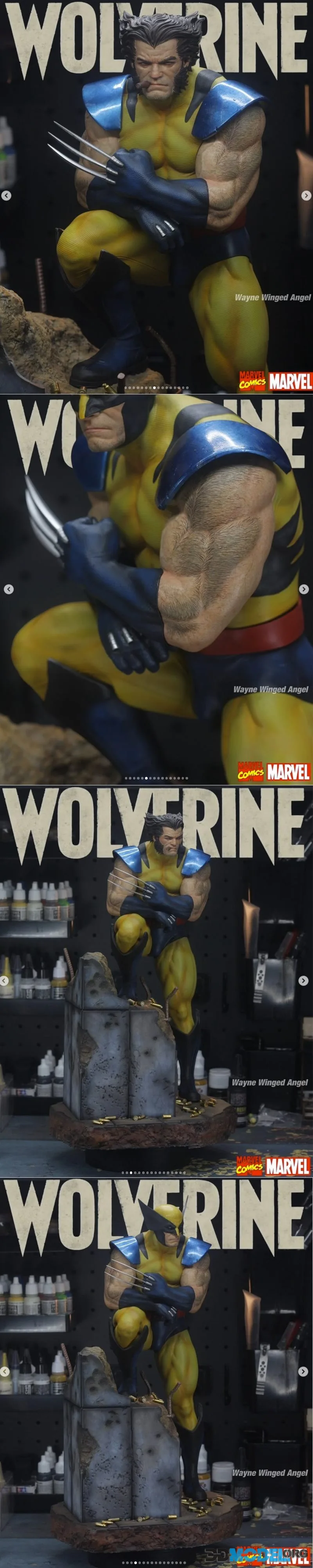 Alvaro Stuardo - Wolverine – Printable
