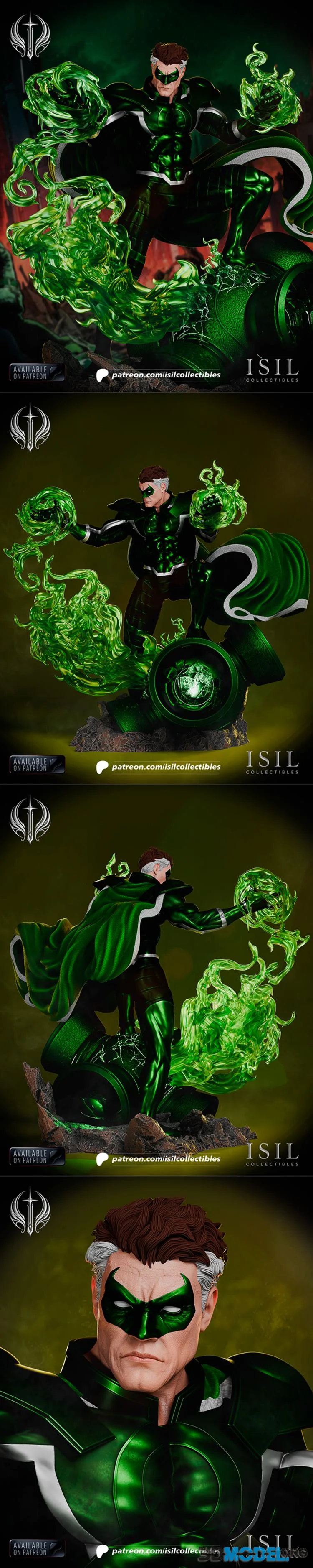 Isil Collectibles - DC - Hal Jordan Parallax – Printable