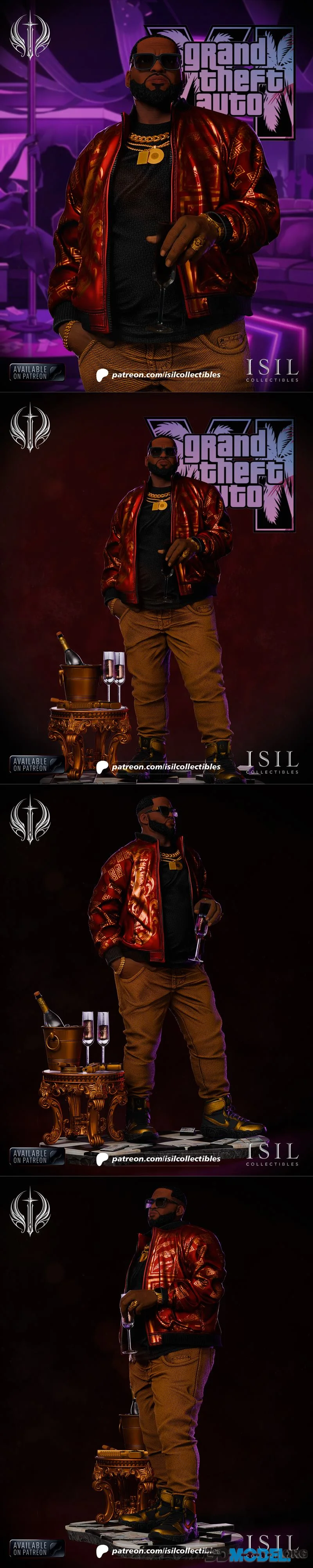 Isil Collectibles - GTA 6 - Boobie Ike – Printable