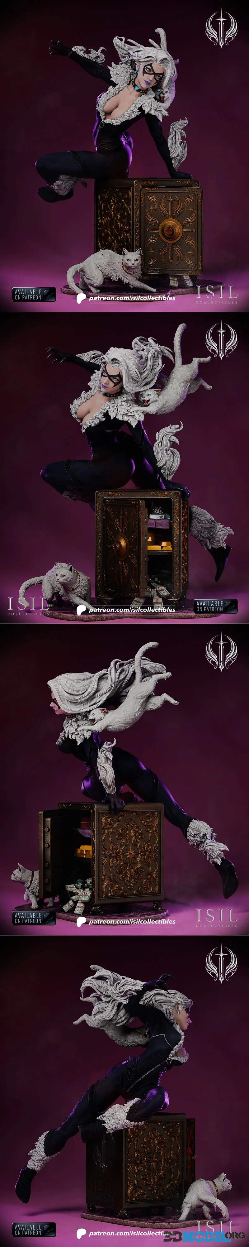 Isil Collectibles - Marvel - Black Cat – Printable